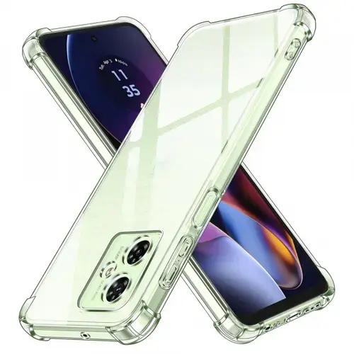Husa pentru Motorola Moto G55, Techsuit, Shockproof Clear, Transparenta