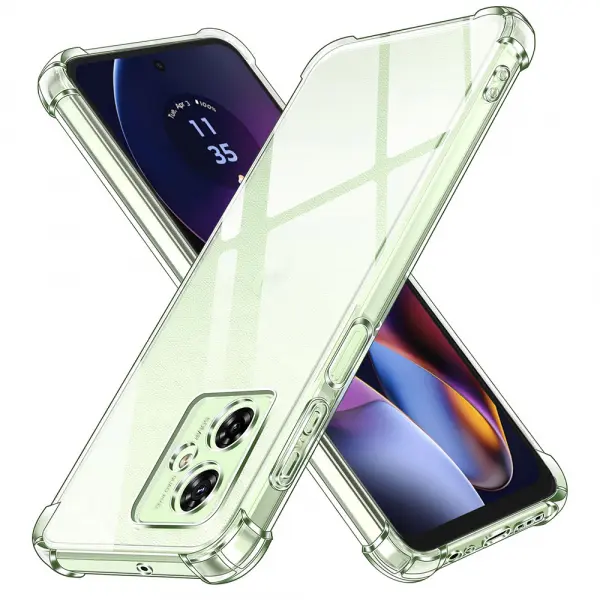 Husa pentru Motorola Moto G64 / G54 Power Edition, Techsuit, Shockproof Clear, Transparenta