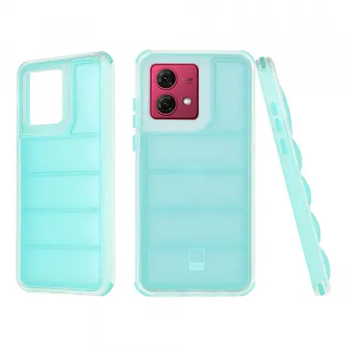 Husa pentru Motorola Moto G84, Techsuit, Wave Shield, Turcoaz