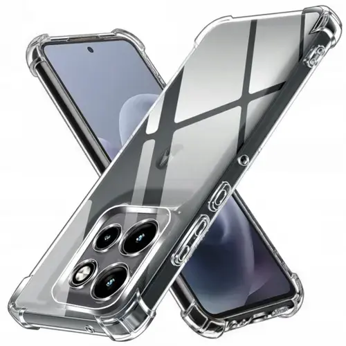 Husa pentru Motorola Moto G86 Power, Techsuit, Shockproof Clear, Transparenta