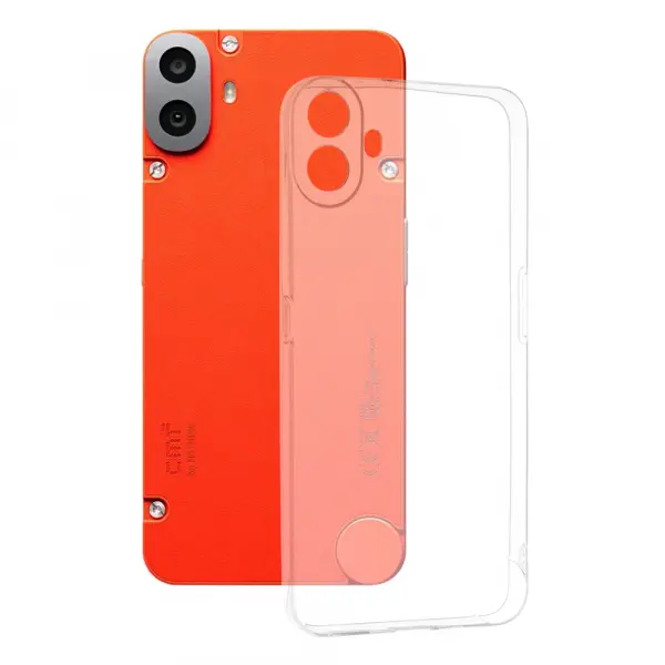 Husa pentru Nothing CMF Phone 1, Techsuit, Clear, Transparenta
