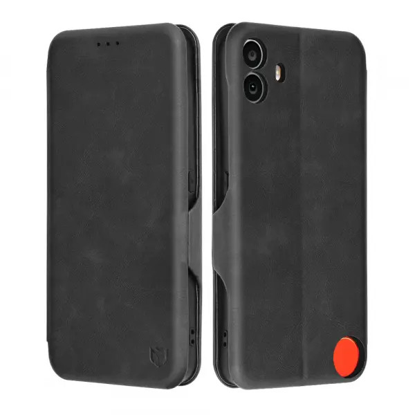 Husa pentru Nothing CMF Phone 1, Techsuit, Safe Wallet Plus, Neagra