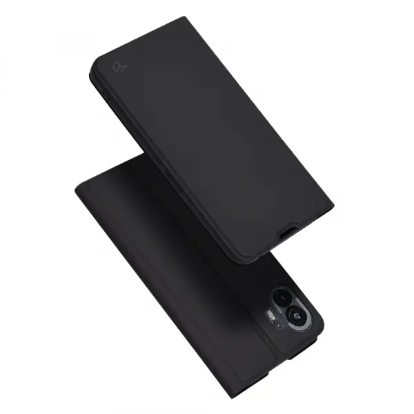 Husa pentru Nothing Phone (2), Techsuit, Magskin Book, Neagra