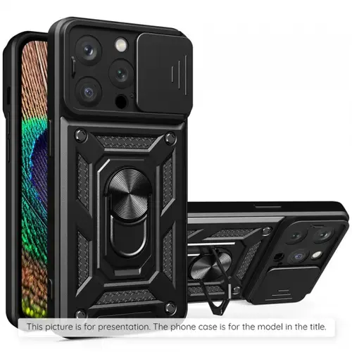 Husa pentru Nothing Phone (3), Techsuit, CamShield, Neagra