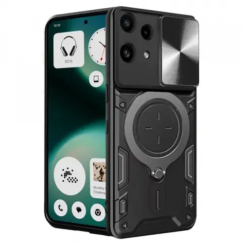 Husa pentru Nothing Phone (3a) Lite, Techsuit, CamGuard Pro, Neagra