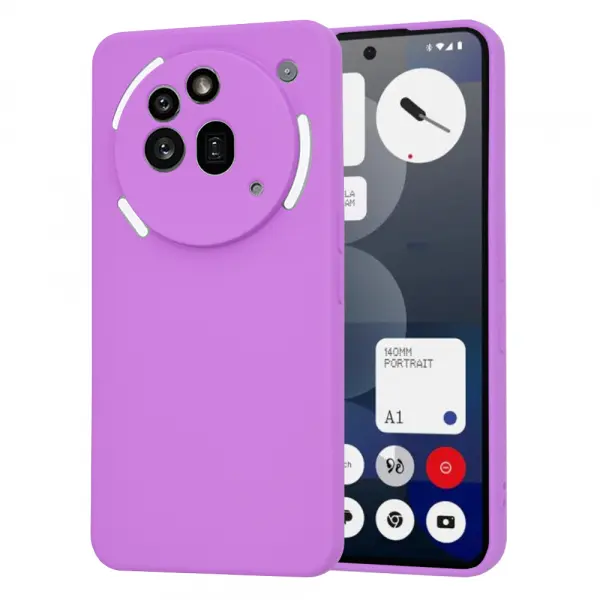 Husa pentru Nothing Phone (3a) Pro, Techsuit, SoftFlex, Mov