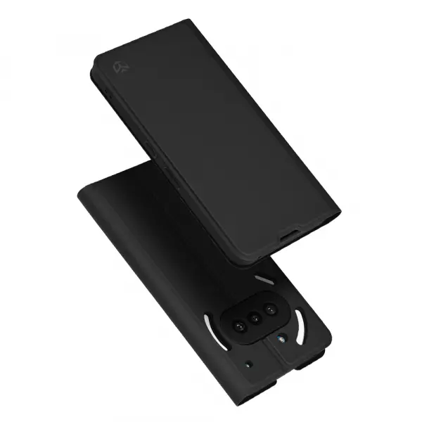 Husa pentru Nothing Phone (3a), Techsuit, Magskin Book, Neagra