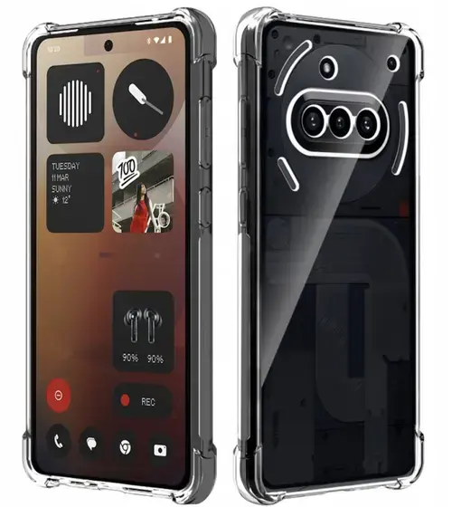 Husa pentru Nothing Phone (3a), Techsuit, Shockproof Clear, Transparenta