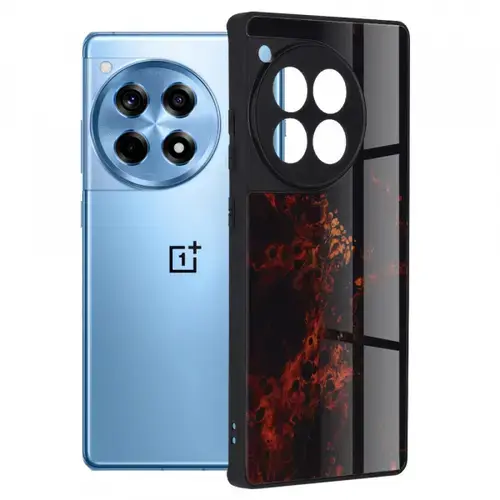 Husa pentru OnePlus 12R, Techsuit, Glaze, Rosie