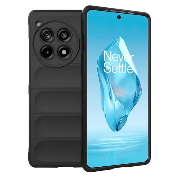 Husa pentru OnePlus 12R, Techsuit, Magic Shield, Neagra