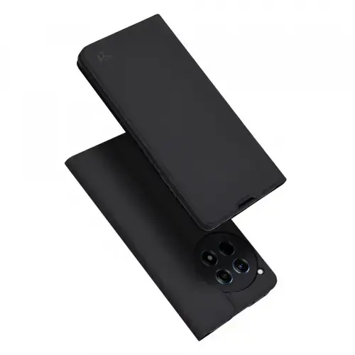 Husa pentru OnePlus 12R, Techsuit, Magskin Book, Neagra