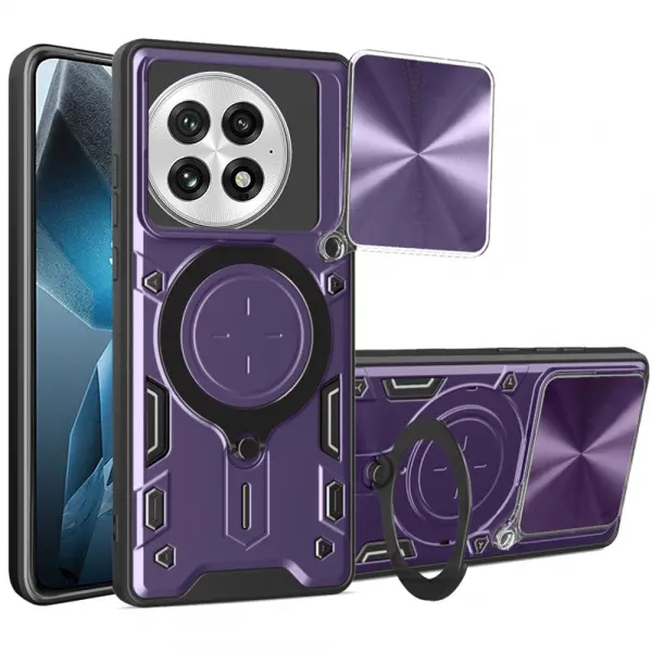 Husa pentru OnePlus 13, Techsuit, CamGuard Pro, Mov