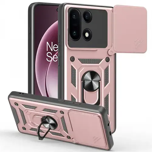 Husa pentru OnePlus 15, Techsuit, CamShield, Roz Aurie
