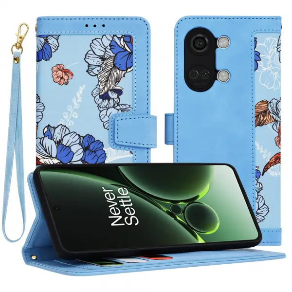 Husa pentru OnePlus Nord 3, Techsuit, FlipCraft, Bleu