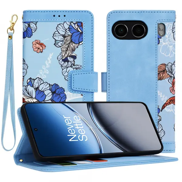 Husa pentru OnePlus Nord 4, Techsuit, FlipCraft, Bleu