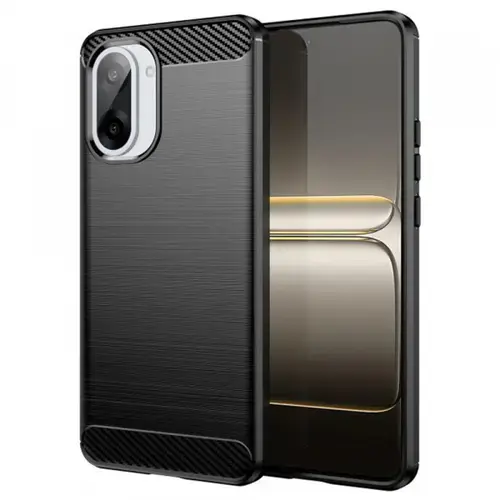 Husa pentru OnePlus Nord CE5, Techsuit, Carbon, Neagra