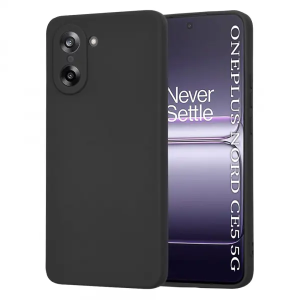 Husa pentru OnePlus Nord CE5, Techsuit, SoftFlex, Neagra