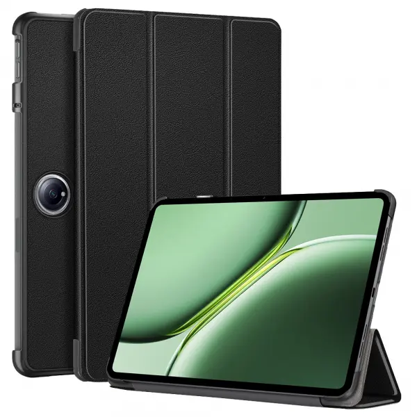 Husa pentru OnePlus Pad 2, Techsuit, FoldPro, Neagra
