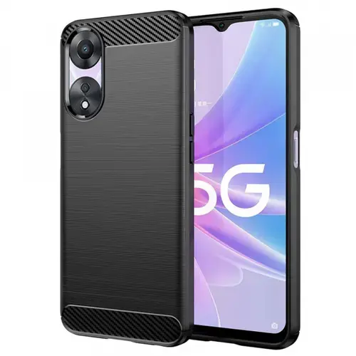 Husa pentru Oppo A58 5G / A78 5G, Techsuit, Carbon