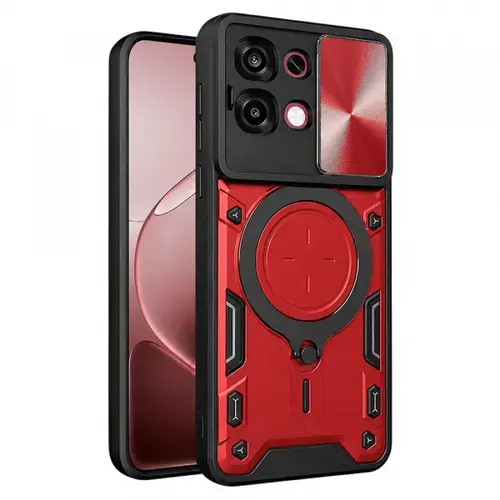 Husa pentru Oppo A6 Pro 5G / A6 Pro 4G, Techsuit, CamGuard Pro, Rosu
