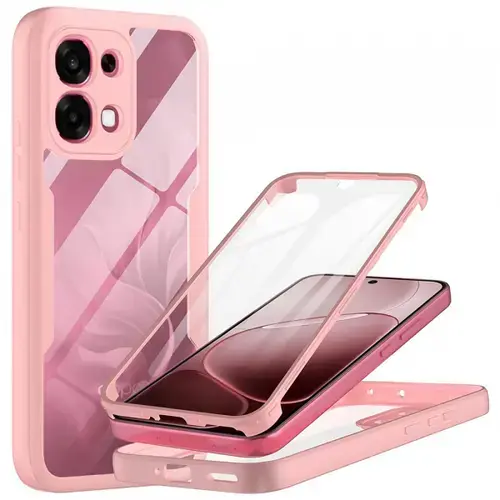 Husa pentru Oppo A6 Pro 5G / A6 Pro 4G, Techsuit, ColorVerse 360, Roz
