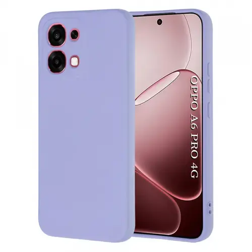 Husa pentru Oppo A6 Pro 5G / A6 Pro 4G, Techsuit, SoftFlex, Mov Deschis