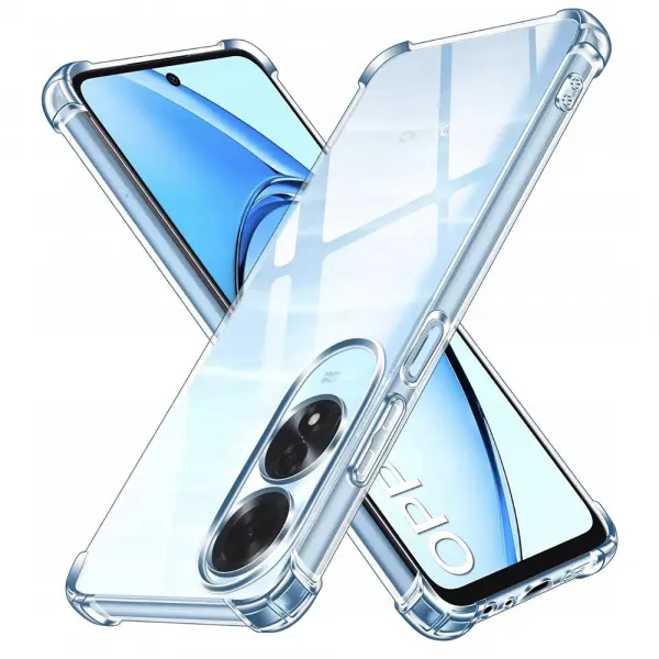 Husa pentru Oppo A60, Techsuit, Shockproof Clear, Transparenta