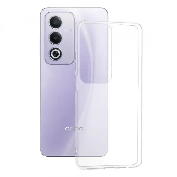 Husa pentru Oppo A80, Techsuit, Clear (Big Lens Hole), Transparenta