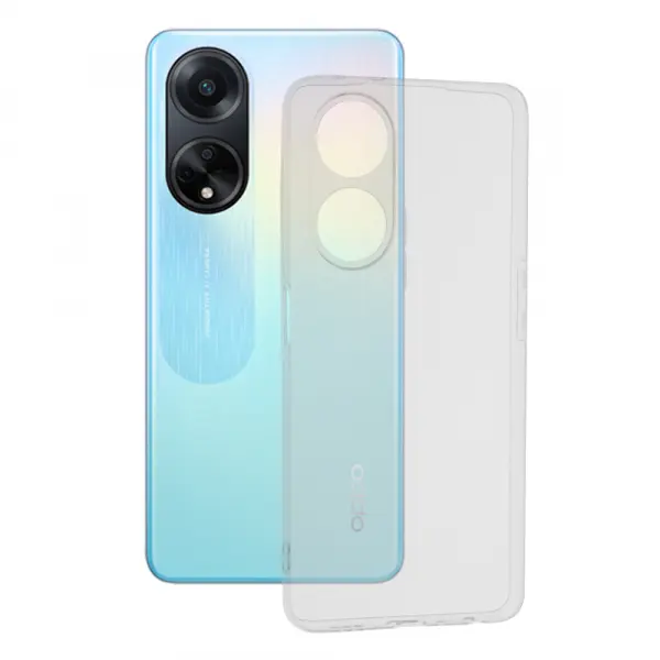 Husa pentru Oppo A98, Techsuit, Clear, Transparenta