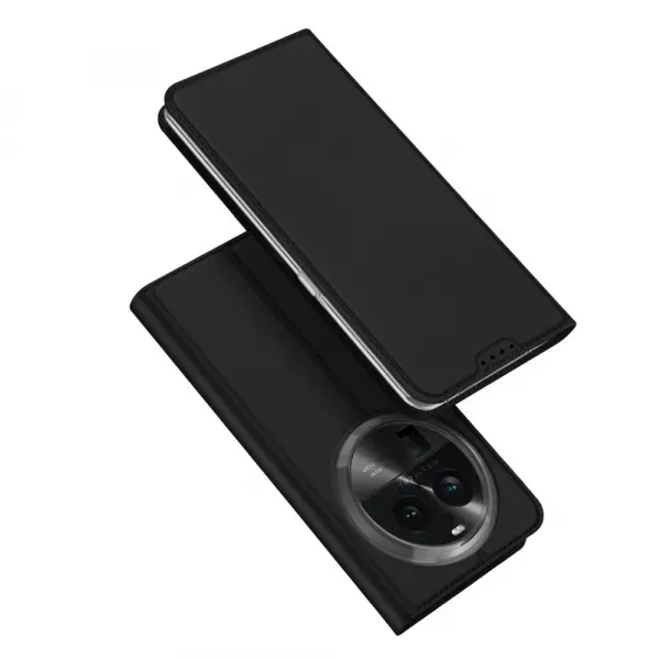 Husa pentru Oppo Find X6 Pro, DUX DUCIS, Skin Pro, Neagra