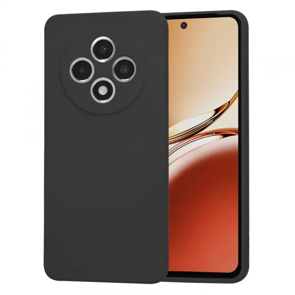 Husa pentru Oppo Reno12 FS 5G / Reno12 FS 4G / Reno12 F 4G / Reno12 F, Techsuit, SoftFlex, Neagra