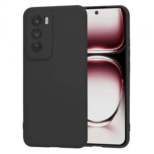 Husa pentru Oppo Reno12 Pro, Techsuit, SoftFlex, Neagra