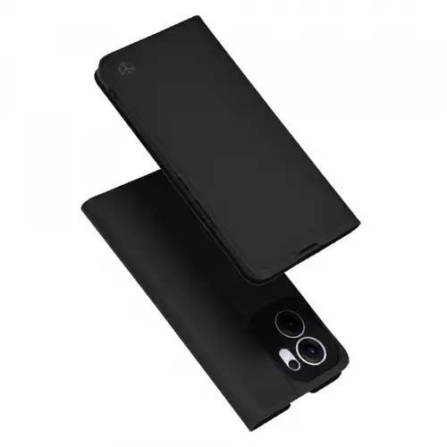 Husa pentru Oppo Reno13 FS 5G / Reno13 F 4G / Reno13 F, Techsuit, Magskin Book, Neagra