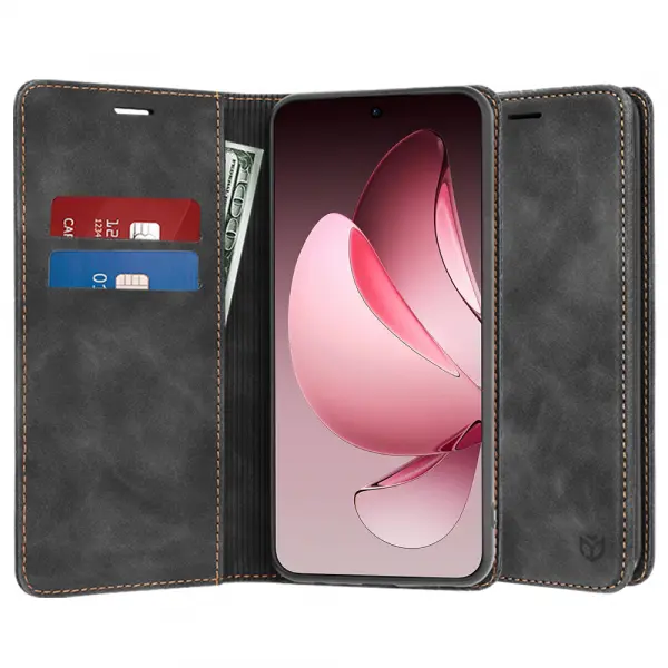 Husa pentru Oppo Reno13 Pro, Techsuit, Confy, Neagra