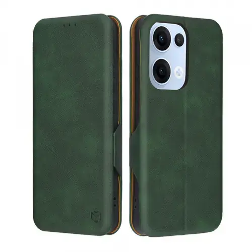 Husa pentru Oppo Reno13, Techsuit, Safe Wallet Plus (Verde)
