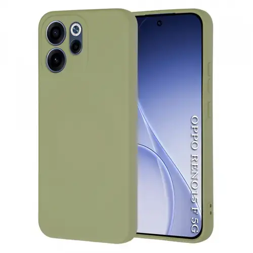 Husa pentru Oppo Reno15 FS / Reno15 F, Techsuit, SoftFlex, Verde Matcha
