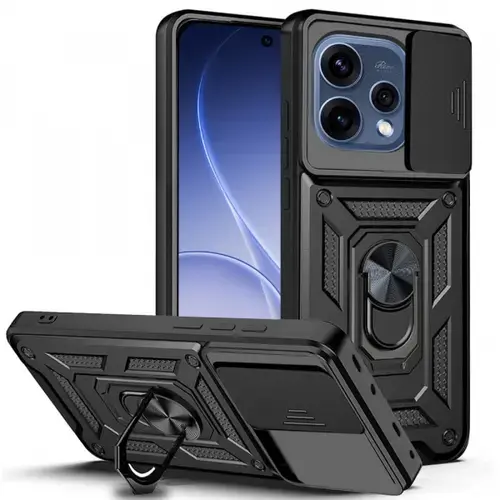 Husa pentru Oppo Reno15, Techsuit, CamShield (Negru)