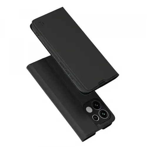 Husa pentru Oppo Reno16 Pro, Techsuit, Magskin Book, Neagra