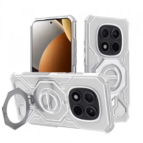 Husa pentru Poco M8 Pro / Redmi Note 15 Pro+ 5G, Techsuit, Carbon Shield Pro, Alb
