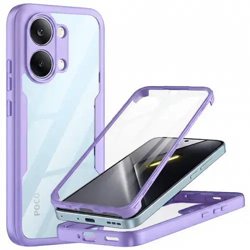 Husa pentru Poco X8 Pro Max, Techsuit, ColorVerse 360, Mov