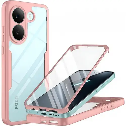 Husa pentru Poco X8 Pro, Techsuit, ColorVerse 360, Roz