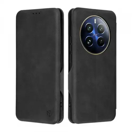 Husa pentru Realme 12 Pro / 12 Pro+, Techsuit, Safe Wallet Plus, Neagra