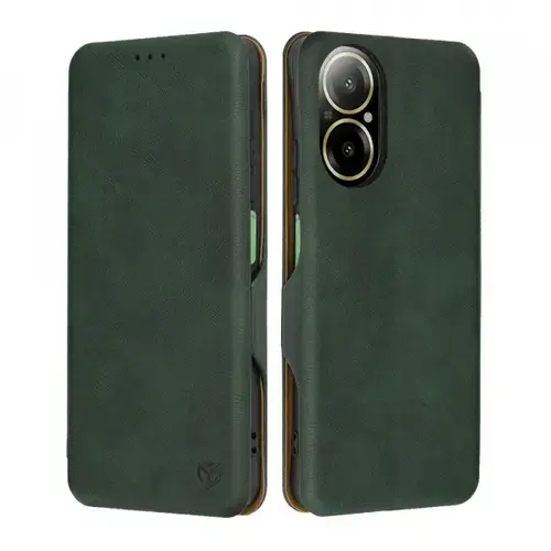 Husa pentru Realme C67 4G, Techsuit, Safe Wallet Plus, Verde