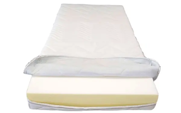 Husa pentru saltea Somnart matlasata, lavabila cu fermoar 4 laturi 140 x 200 x 18 cm