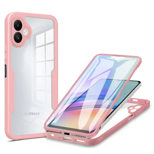 Husa pentru Samsung Galaxy A05 A055, Techsuit, ColorVerse 360, Roz