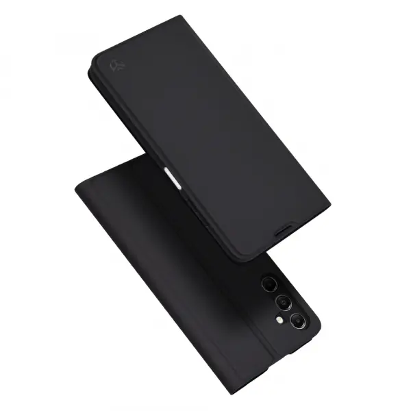 Husa pentru Samsung Galaxy A05s A057, Techsuit, Magskin Book, Neagra