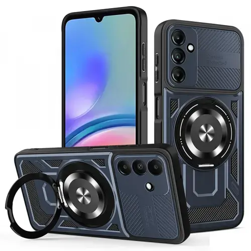 Husa pentru Samsung Galaxy A05s A057, Techsuit, RuggedCam, Albastra
