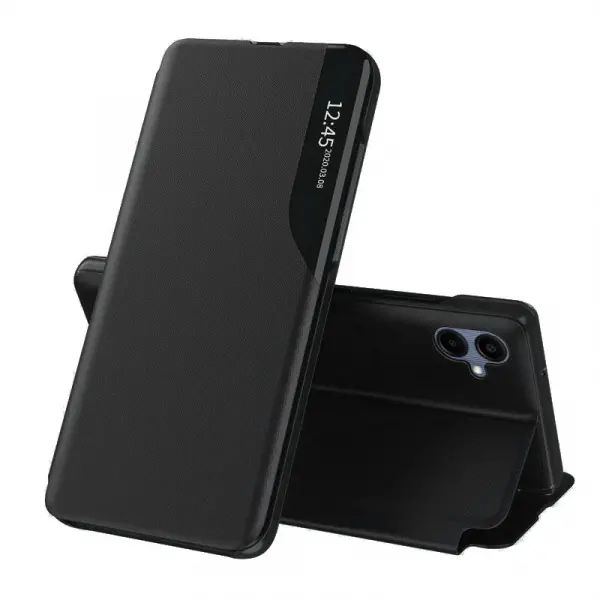 Husa pentru Samsung Galaxy A06 A065, Techsuit, eFold, Neagra