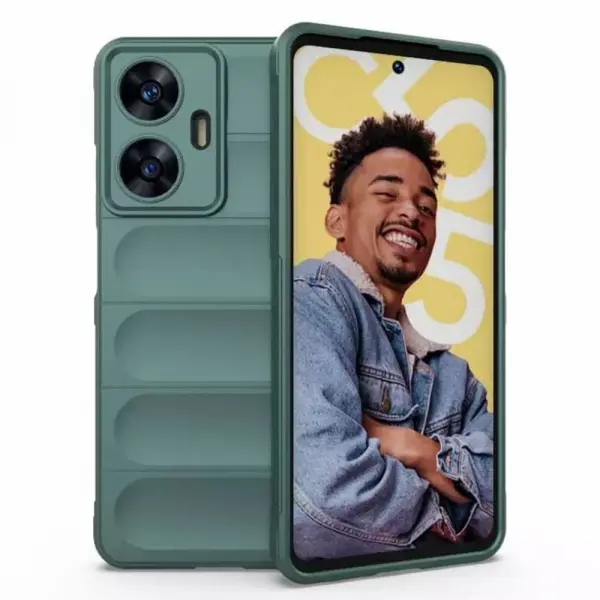 Husa pentru Samsung Galaxy A07 4G A075, Techsuit, Magic Shield, Verde