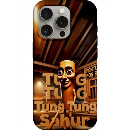 Husa pentru Samsung Galaxy A14 A145 / A14 5G A146, Perfect Case, Italian Brainrot Tung Sahur, Multicolor